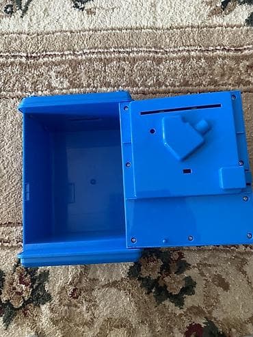 Avadanlığın icarəsi: Uşaq üçün elektron seyf – pul qutusu Mavi rəngli, batareya ilə — 5