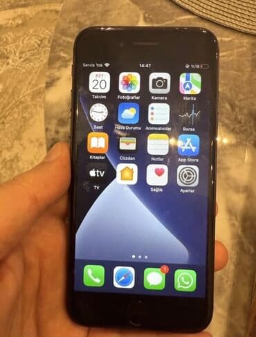 IPhone 7, 32 GB, Qara, Barmaq izi