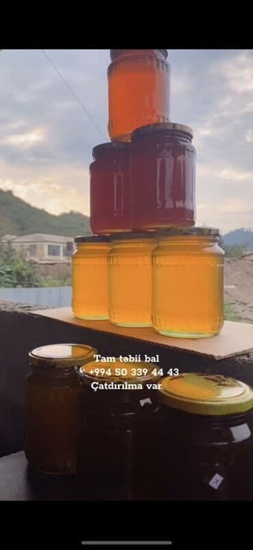 bal: 100% Tam Təbii bal. Endirim: İlk defe alanlara 10% endirim. 4kq — 7