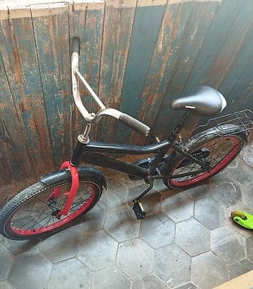 kohnə əsyalar: İki təkərli Uşaq velosipedi 20", sürətlərin sayı: 1 — 2