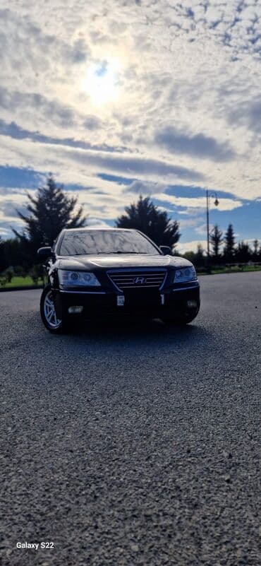 kia ceed 2010: Hyundai Sonata sedan – qara rəng, 4 qapı, arxa ötürücülük anteni — 15