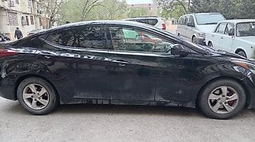 cls 63 amg: Hyundai Elantra sedan - Kuzov: qara rəng, 4 qapı, aerodinamik ön — 5