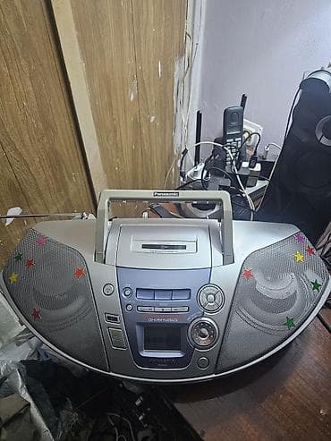 Музыкальный центр Panasonic RX- ES27. Магнитофон, CD, radio AM/FM