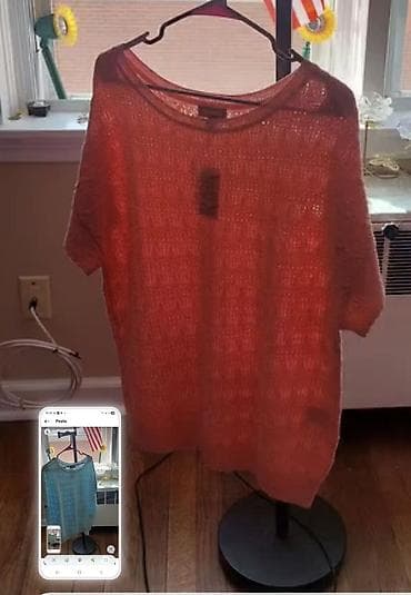 desd paltarlar: Qadın geyim dəsti – yaylıq və gündəlik tərz - Yüngül qırmızı bomber — 7