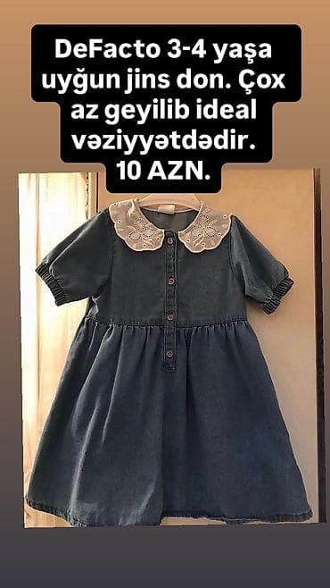 geyimlər donlar: Uşaq dəsti, Qız üçün, 3 - 4 yaş, Next — 7