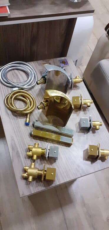 Duş başlıqları: Yeni Cakuzi vanna Motorlu, Plastik, Ödənişli çatdırılma — 5