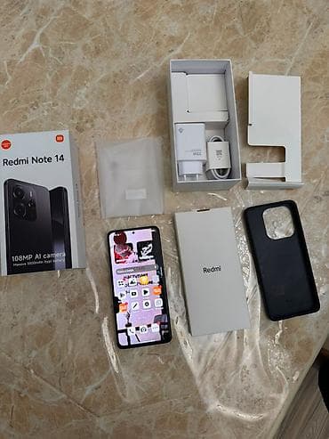 sensor pitiminutka: Redmi Note 14, 128 GB, rəng - Yaşıl, Barmaq izi, Face ID, Sensor — 1
