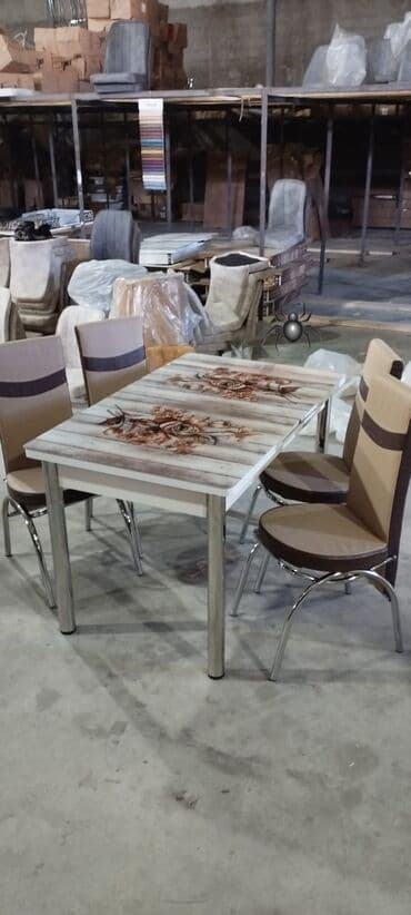 Mətbəx üçün, Yeni, 4 stul