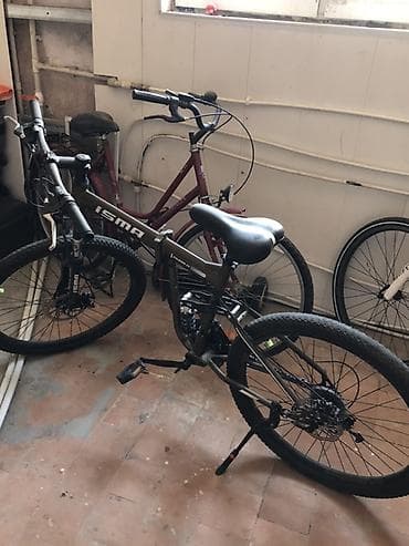 İSMA dağ velosipedi - Çərçivə: yüngül lehimli, sərt MTB geometrisi -