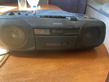 irsad iphone 11 pro max: Sony portativ boombox – CD, kaset və radio Xüsusiyyətlər: - İki ədəd — 1
