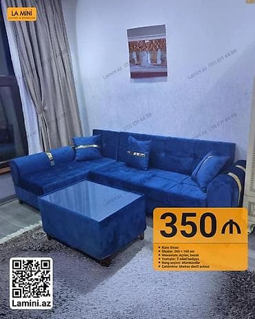 Künc divan, Qonaq otağı üçün, Açılan lalafo.az -da Künc divan, Qonaq otağı üçün, Açılan