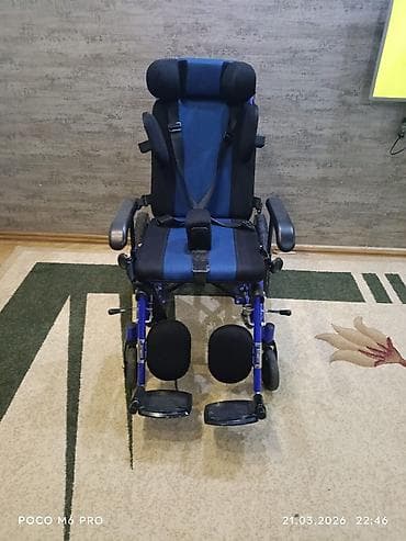 Təzədi pakofkada işlənməyib Uşaq üçün xüsusi ehtiyaclı əlil arabası - — 3