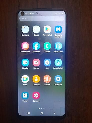 Samsung Galaxy A21S, 64 GB, rəng - Qırmızı, Sensor