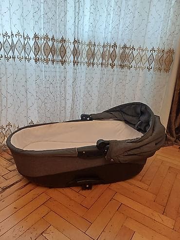 Uşaq arabası üçün 2-in-1 hissələr dəsti Tərkib: - Relyefli tünd boz