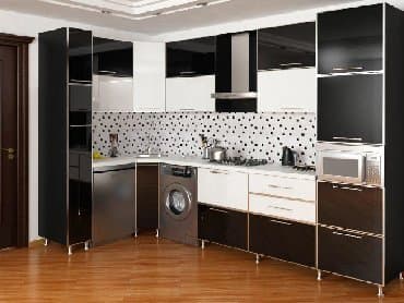 dekor qrup: Sifarişlə mətbəx dəsti, Özü çəkən petlələr, Mat laminat, Kredit var, Pulsuz çatdırılma — 12