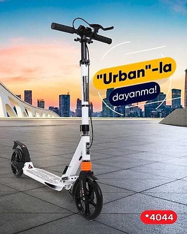 Электротранспорт: Samakat Urban🛴 Samokat, Skuter, Scooter Ölkə daxili pulsuz çatdırılma📍 — 2