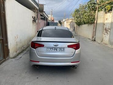 kia sorenta: Kia Optima sedan – gümüşü rəngdə, şıq və idman ruhlu komplektasiya — 2
