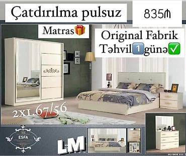 hacioglu mebel fabriki: *Yataq dəsti➡️ESFA* *FABRİK İSTEHSALI ORİGİNAL . Upakovkada* 💥 — 1