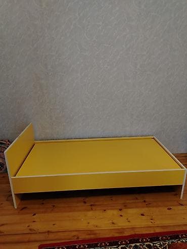 dəmir kravat: Təknəfərlik çarpayı, Bazasız, Matrassız, Siyirməsiz — 4