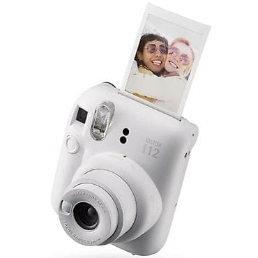 flaş: Fujifilm Instax mini 12 (Clay-White) – ani fotoaparat - Ani çap — 2