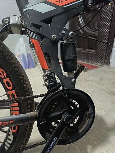 velipsipet 28 salon: Dağ velosipedi – qatlanan gövdə, disk əyləclər, amortizasiya və iri — 6