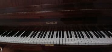 Piano, Rönisch, Akustik, İşlənmiş, Ünvandan götürmə