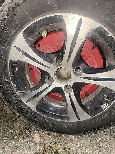 mercedes benz 208 d: Alüminium yüngül lehimli disk və təkər komplekti - 4 ədəd 5-qollu — 3