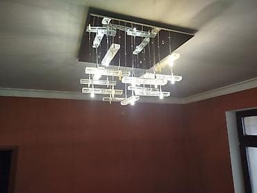 cilciraq: Led люстра, 4 и более ламп, Стекло — 2
