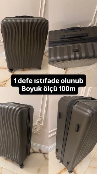 купить чемодан на колесах в баку: 190 azne alınıb.Yeniden secilmir!! — 1