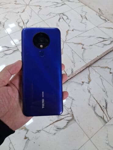 huawei matebook d14: Tecno Spark, 128 GB, rəng - Mavi, Barmaq izi — 1