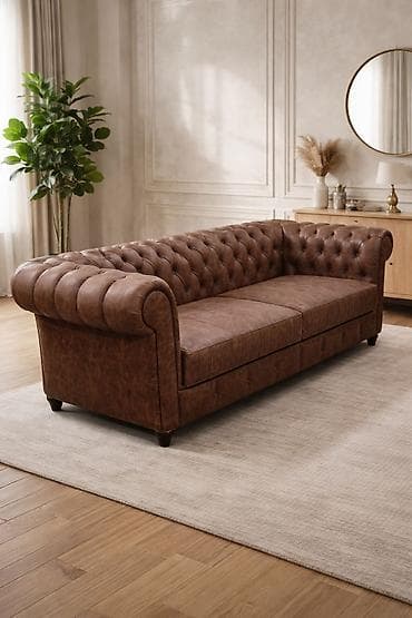 Divan, Açılmayan, Bazasız, Süni dəri