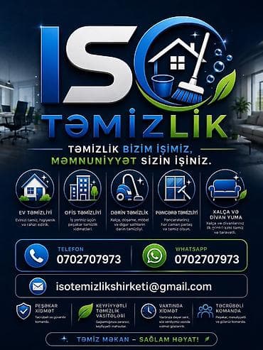 Təmizlik | Mənzillər | Ümumi təmizlik