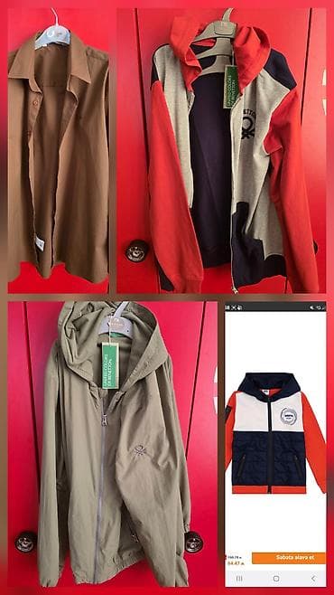 duyməli: United Colors of Benetton uşaq geyimləri – 13-14 yaş üçün. - — 1