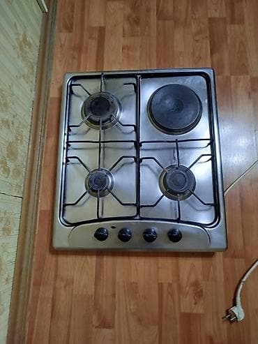 pelet sobası: Quraşdırılan kombinə edilmiş plitə paneli - 60 sm ölçülü paslanmayan — 1