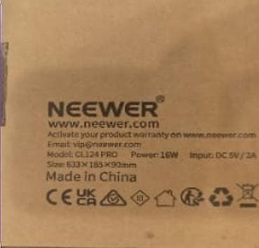 adapt: 🔥 TAM YENİ! PEŞƏKAR STUDİYA SƏVİYYƏLİ COX GÜÇLÜ NEEWER CL124 PRO LED — 2