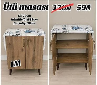 Ütüləmə lövhələri: Ütü masası‼️ 
Yenidir‼️
Qiymət : 59₼
Çatdırılma ödənişlidir — 1