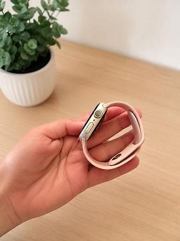 Smart saatlar: Apple Watch Series 8, 41 mm. Saat yaxşı vəziyyətdədir, tam işləkdir — 2