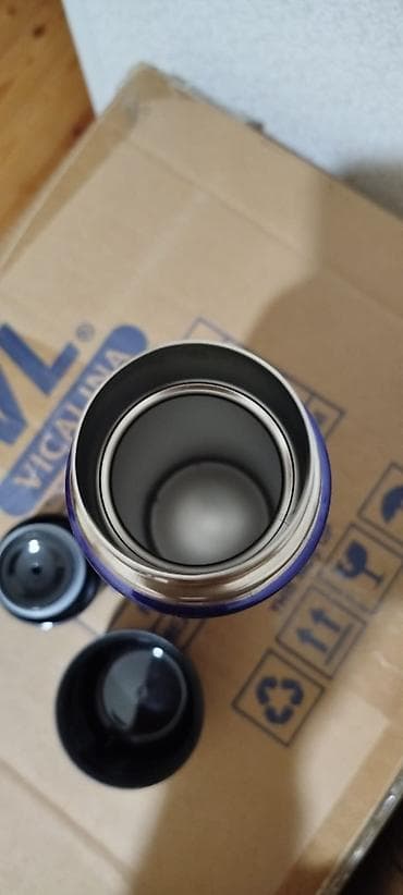 termos fincan: Rəng - Bənövşəyi, Termos, Paslanmayan polad, 0,5 bucket volume l — 5