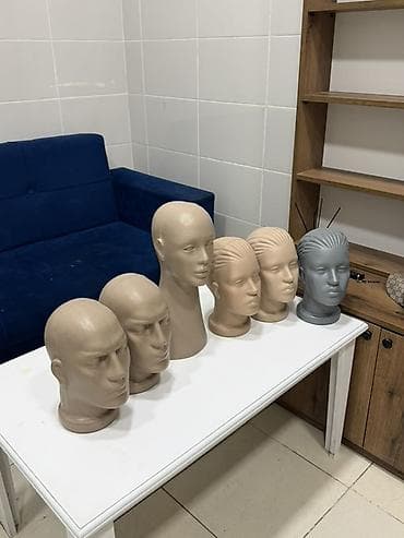 Baş, Plastik, plastmas, Boz