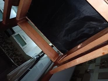 konfrans masasi: Mətbəx üçün, Qatlanmayan, rəng - Bej Stul — 3