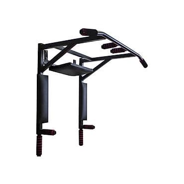 ev turnik: Divar üçün çoxfunksiyalı turnik + press/dip stansiyası və boks kisəsi — 4