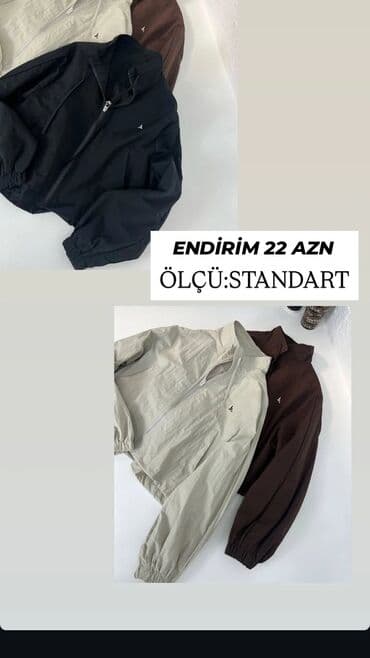 каролина валиант шубы в баку цены: Yüngül küləkkeçirməz jaket - Model: fermuarlı, qısa kəsim, elastik — 1