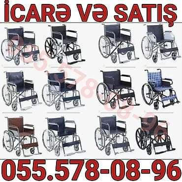 tibbi canta: Məhsul: Manual əlil arabaları – icarə və satış Təsvir: - Müxtəlif — 1