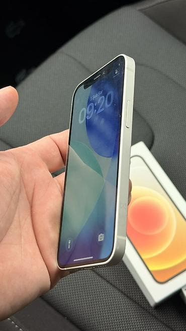 iphone 11 sadə: IPhone 12, Ağ, Face ID — 2