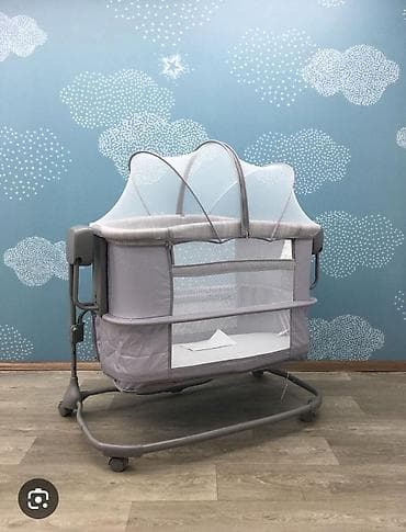 Uşaq arabaları: Nənni beşik satıllr 90 manat.❌ Yox endirim olundu cemi 65azn 2/3 yaşa — 2