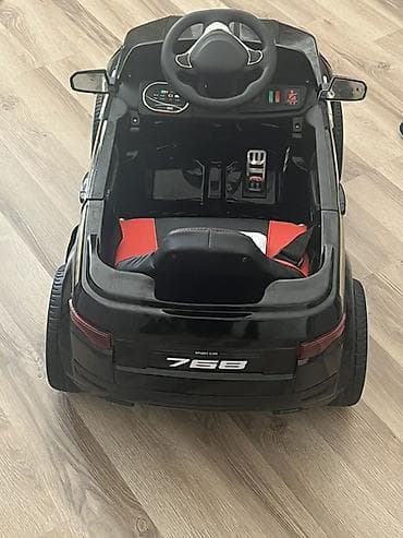 Uşaq üçün elektrik maşınları: Uşaq üçün elektrikli minik maşını – model “768” - Rəng: qara — 4