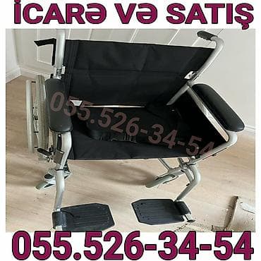 İcarə və satış üçün əlil arabası - Yüngül və möhkəm alüminium karkas