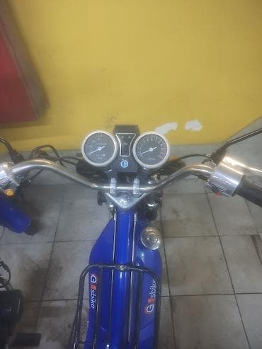 şuadan qoruyan eynək: GsBike NEO 4S moped/motosiklet - Rəng: mavi - Model üzərində “NEO 4S” — 1