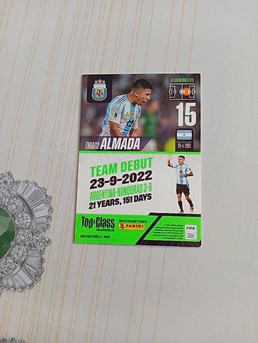Panini Top Class kolleksiya kartı – Thiago Almada “Future Star” - — 2