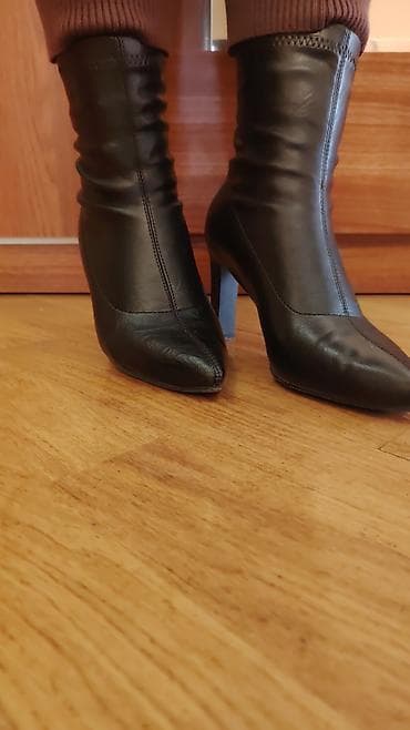 qadın sapaşkiləri: Uzunboğaz, Ölçü: 38, rəng - Qara, İşlənmiş — 3